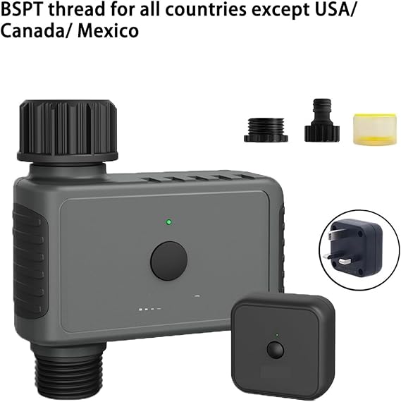Insoma Wifi Automatic Sprinkle Timer Remote Garden Water Smart Irrigation Watering System Hose Control Unit Support Alexa(BSPT-Hub-UK)