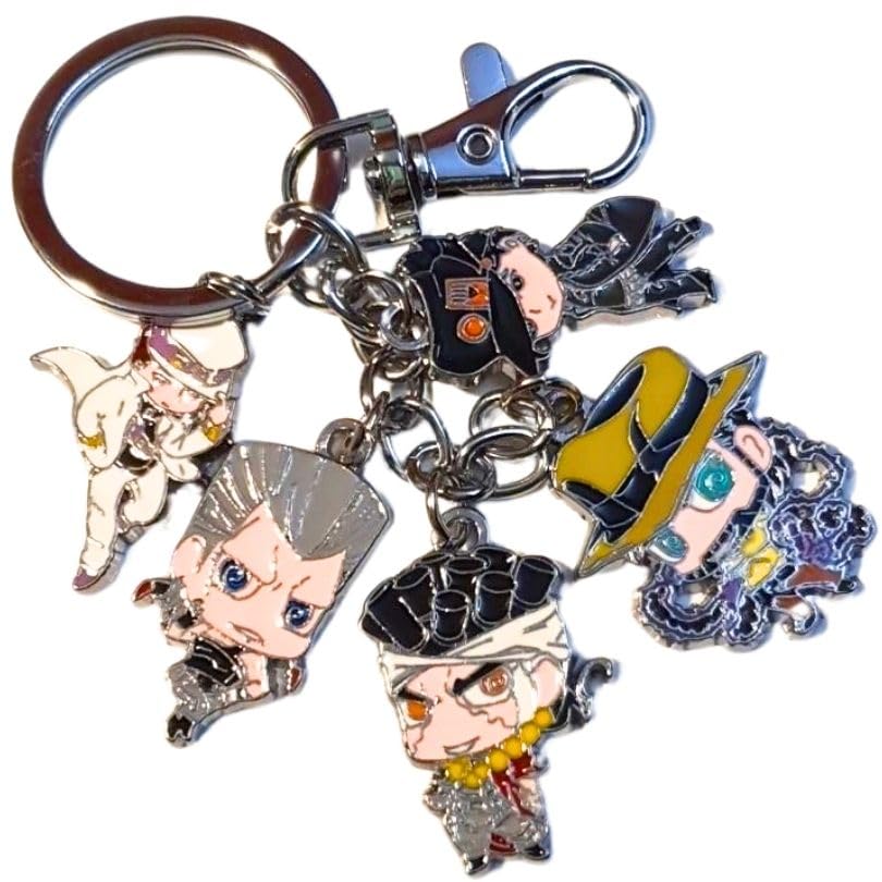 ジョジョワールド メダルコレクション全6種セット 空条承太郎　帽子キーホルダー ジョジョワールド メダルコレクション全6種セット 空条承太郎