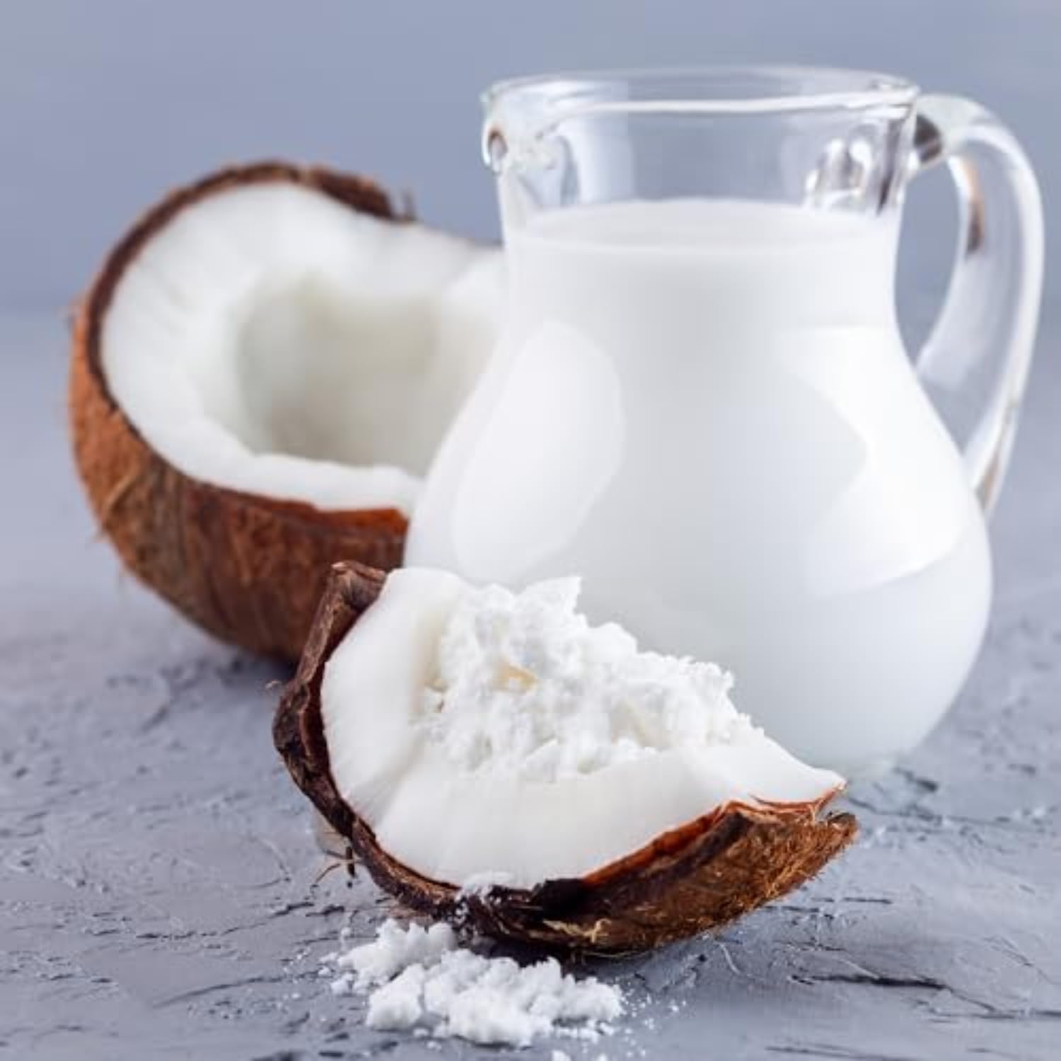 Leche de coco en polvo 500 gr | Sin lactosa | Sin gluten | Vegano | Sin OGM | Repostería | Vegano y vegetariano | Sin lactosa | Azúcares naturalmente presentes | Sin soja | Halal | Sin OGM |