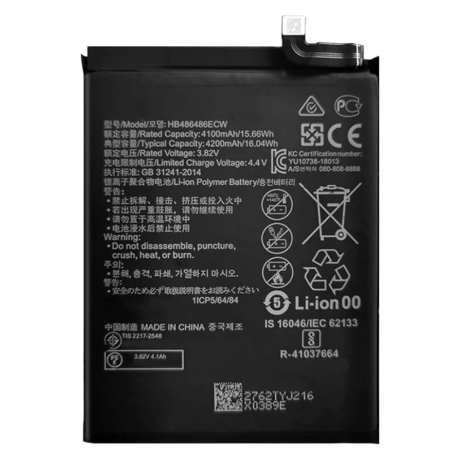 期間限定価格【バッテリ新品100%】Mate 20 Pro 128GB Amazon.com: DDONG Replacement Battery HB486486ECW for Huawei