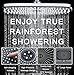 High Pressure Rain Shower Head: Upgrade Shower Heads with Handheld Spray Combo with Fixed Showerhead and 10 Sprays Handheld Shower Head, Detachable Shower head Built-in Magnetic Docking and Power Jets