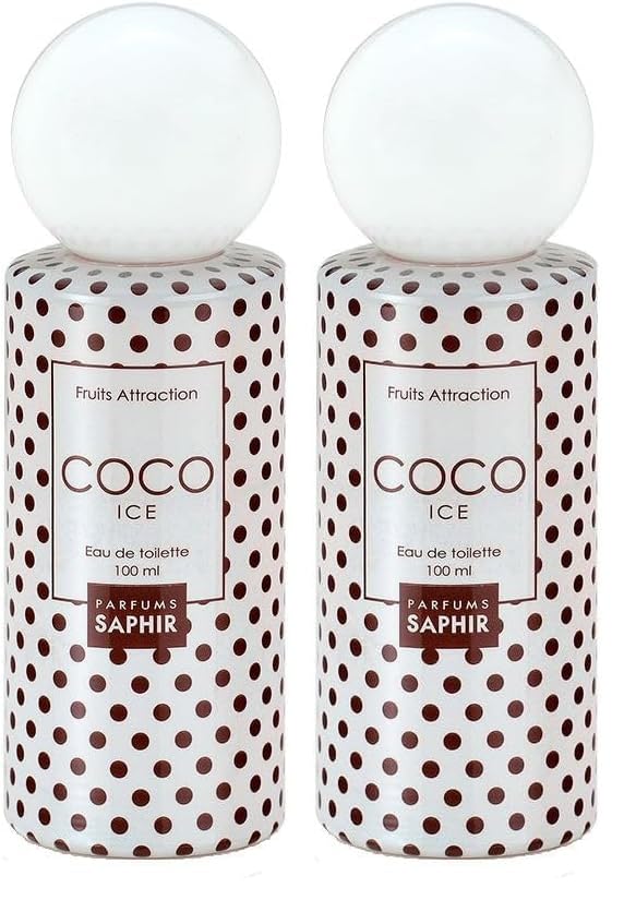 Fruits Attraction Coco Ice Eau de Toilette, 100ml, 1 unidad (Paquete de 2)
