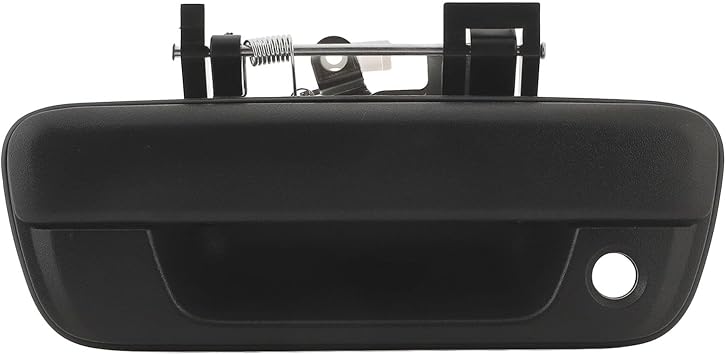 Rear Tail Gate Handle, Replacement for Isuzu DMAX 2002 to 2011 and Rodeo RA, with ABS Material for Durability and Resistance Black