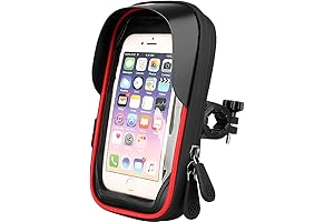 X-Energy Handlebar Phone Holder for Bikes: Waterproof 360° Rotatable Mount with Sensitive Touch-Screen