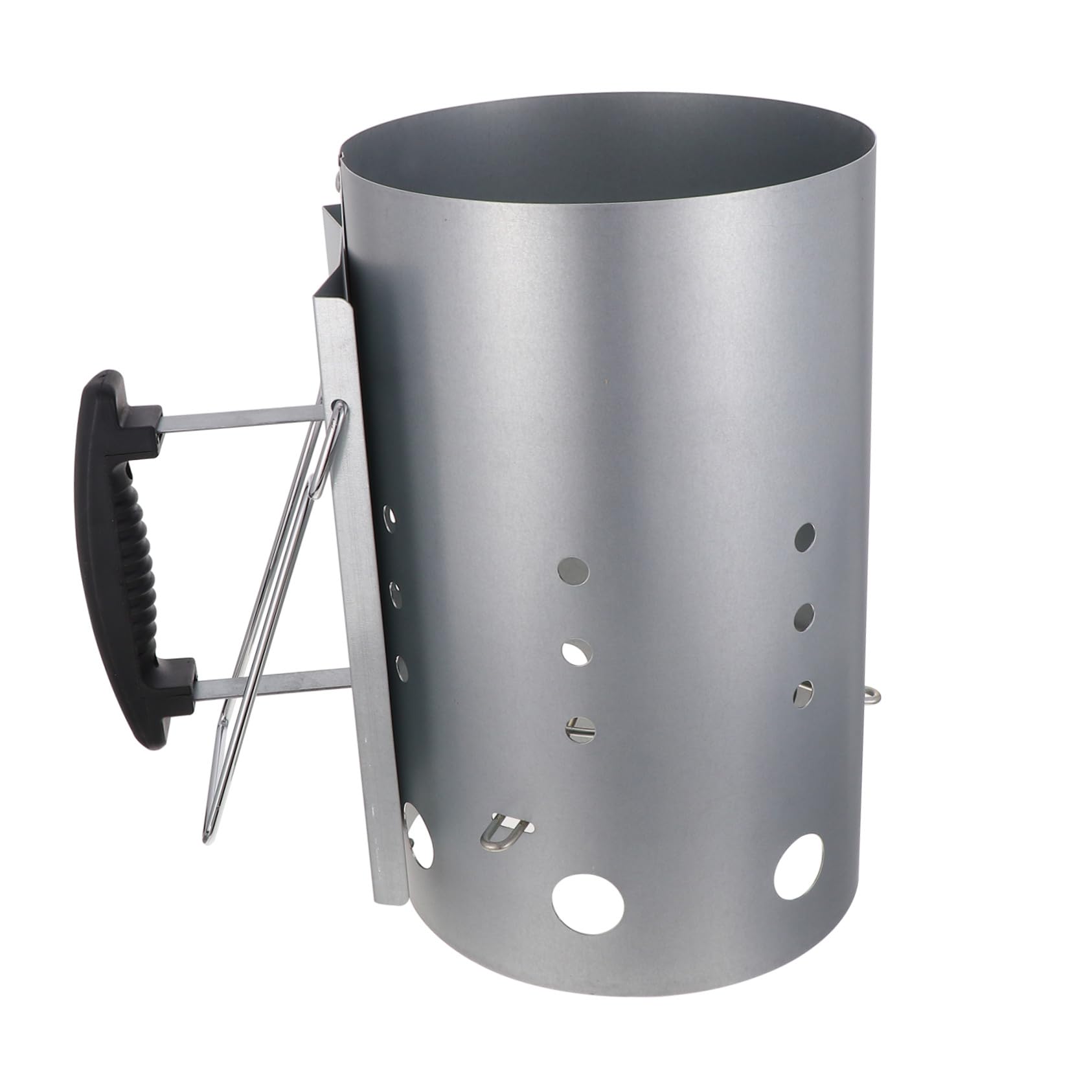 BESTonZON Barbecue Accessori Barbecue Esterno in Secchio Accendifuoco Galvanizzato per Festa Estiva Eccellente Circolazione d'Aria e Nessun Sapore Residuo di Liquido Accendifuoco