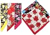 WAYUTO Flower Print Floral Bandanas Cotton Colorful Bandanas for Women Square 21 x 21 Bandana Scarf Aesthetic 6 Pack