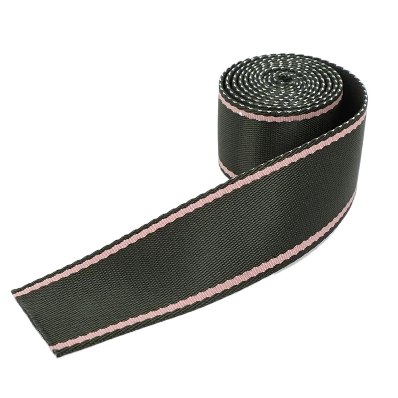 Sangle en nylon tressée 38 mm pour réparer une ceinture ou renforcer des vêtements