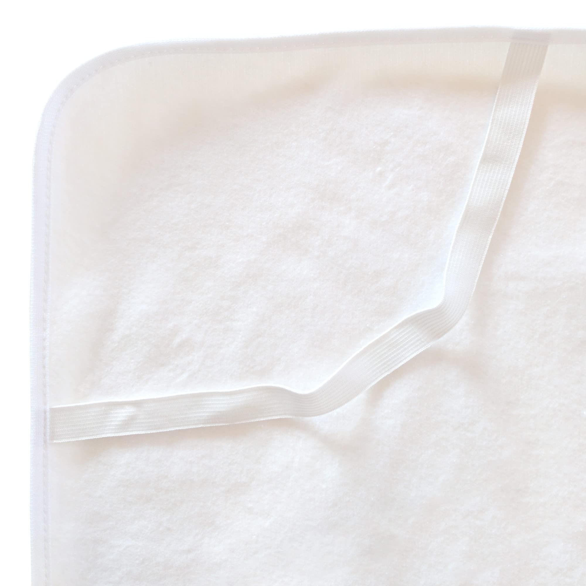 Linnea Alèse Plate 130x190 cm ACHUA Molleton 100% Coton 400 g/m2 Matelas 15cm à 23cm