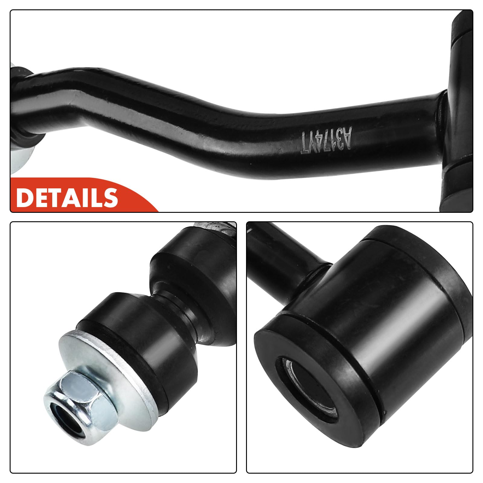 Frankberg 2x Brazo transversal Brazo de eje Delantero izquierdo derecho Compatible con Cherokee XJ Grand Cherokee I ZG ZJ Replace# K3174, 52001132