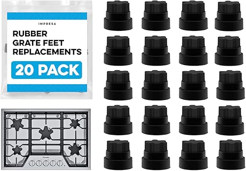 IMPRESA - Paquete de 20 pies de rejilla térmica Impresa compatibles con número de pieza 00618112 1999626, 617174, 618112, AH3478553, EA3478553,