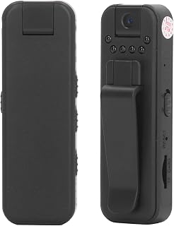 Focket Mini Body Camera, 1080P HD Photo Video Recording Body Worn Camera with Night Vision, Hotspot Direct Connect Wearable Camcorder with Back Clip, 90° Wide Angle, Support 256G SD Card