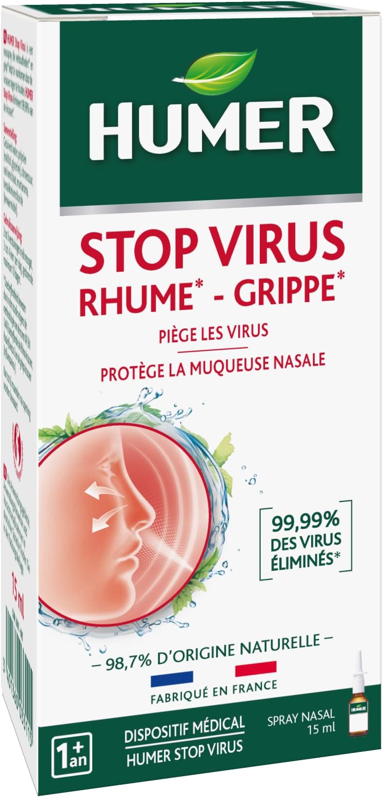 Humer Stop Virus Nasal Spray 15ml