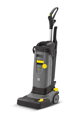 Karcher BR 30/4 C - جهاز تنظيف الأرضيات المدمج الذي يمكن المشي خلفه - يقوم بتنظيف وتجفيف الأرضيات الصلبة - فرشاة دوارة عالية السرعة