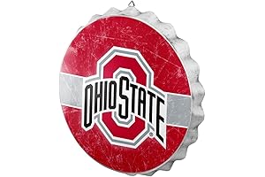 FOCO Ohio State Buckeyes NCAA Champion Bottle Cap Wall Sign