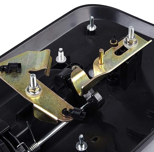 Miniatura 5 de G-PLUS Manija de puerta trasera con bisel de repuesto para Nissan Frontier 2001-2004 con textura negra para puerta de elevación trasera exterior de