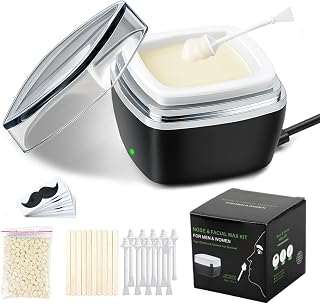 MAYCREATE® Men's Nose Wax Removal Painless Hair Removal for Nose and Ears - Portable Melt Machine for Home Travel Use Price In India