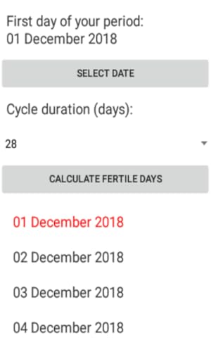 Fertile Days