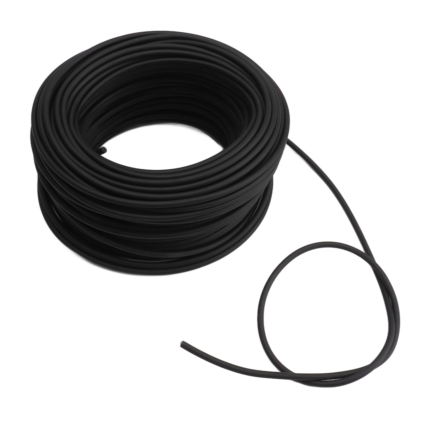 Cable de Pulso con Doble Aislamiento de Núcleo Interno de Aleación de Alambre de Alto Voltaje para Cerca Electrónica de 5 Mm para Jardín Agrícola 50 M / 164,0 Pies, para Uso