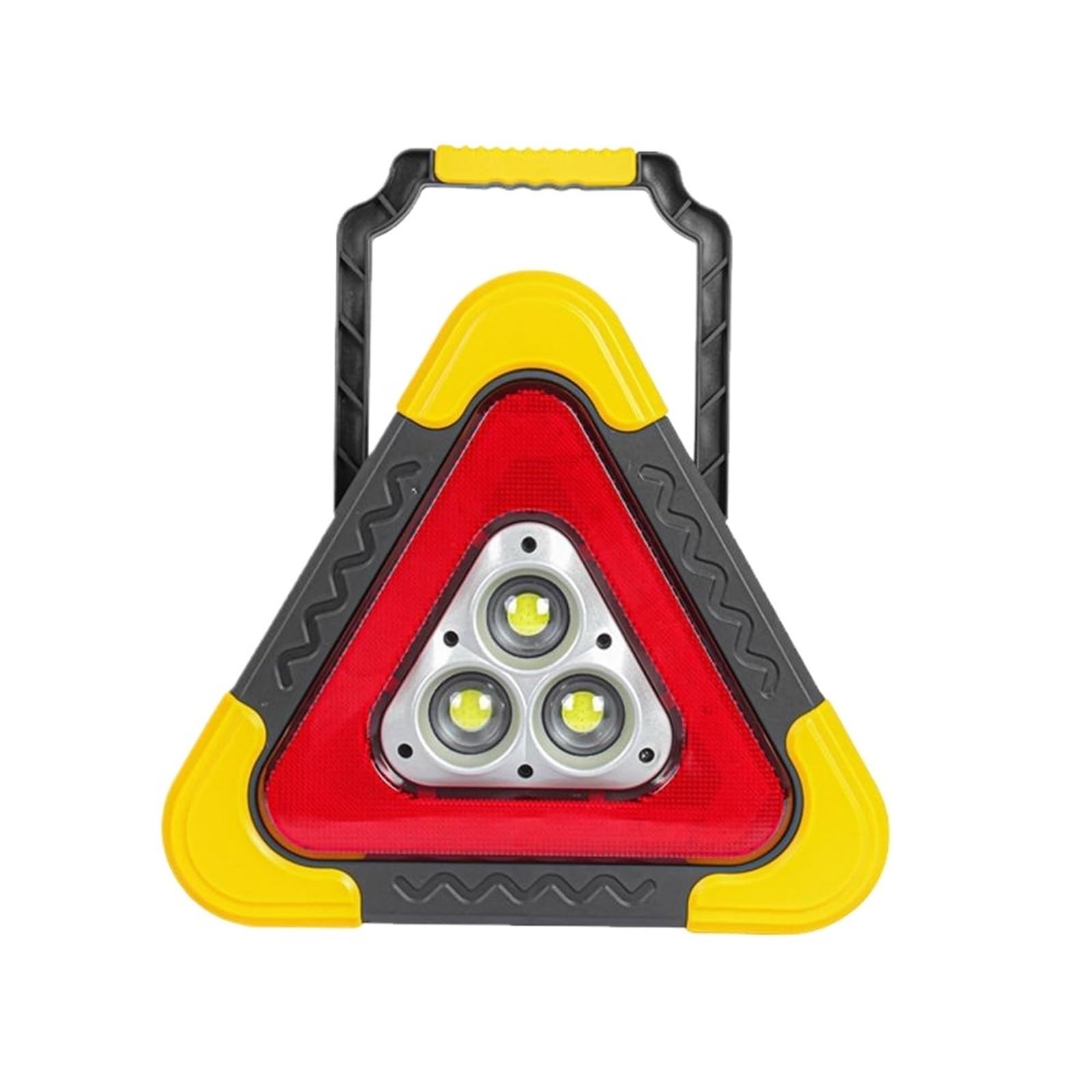 Warning Triangles Triangle Warning Light Car Breakdown Emergency Stop Sign with Red Warning Light(L)