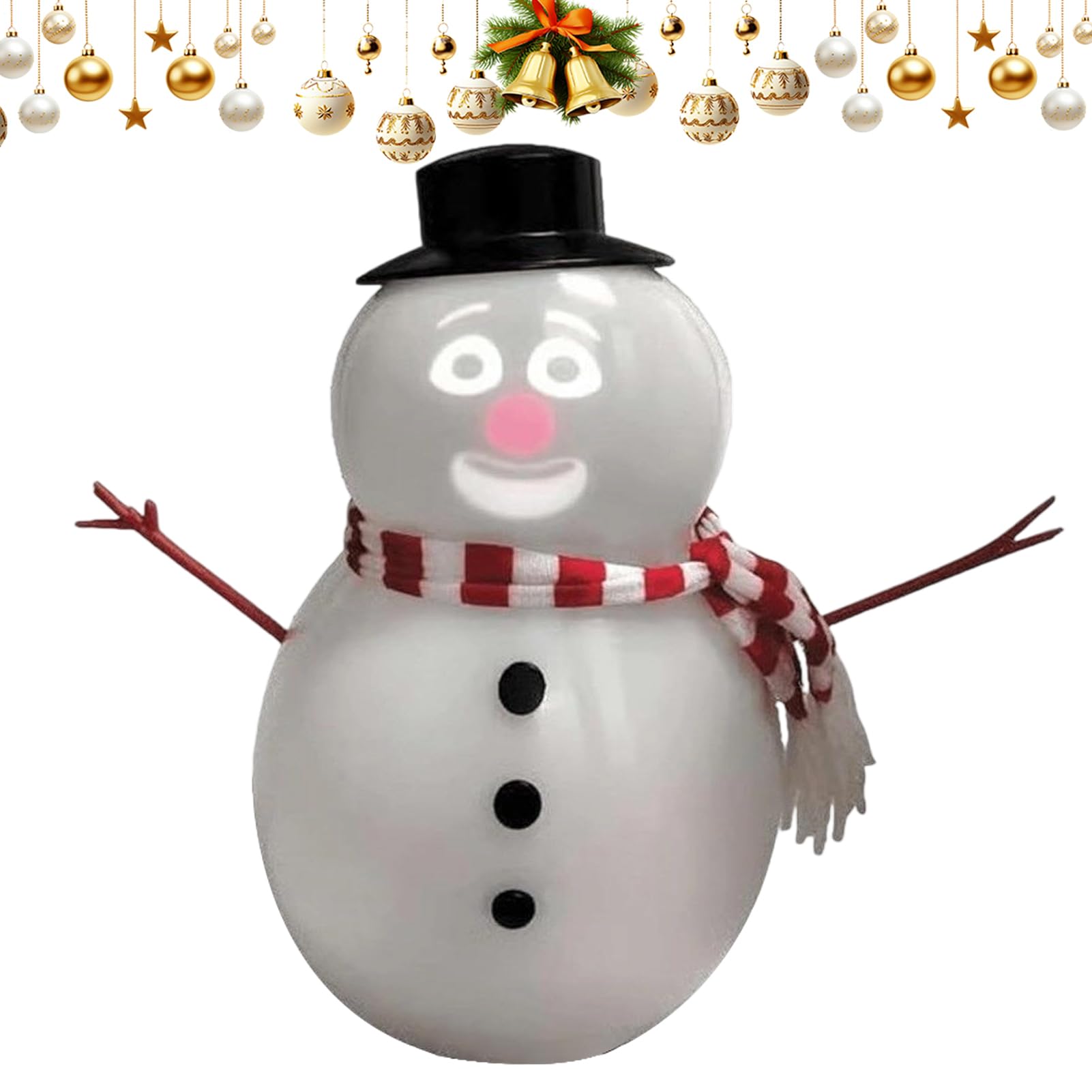 De Muñeco De Nieve Figura De Temporada Con Proyector Y Altavoz Integrados