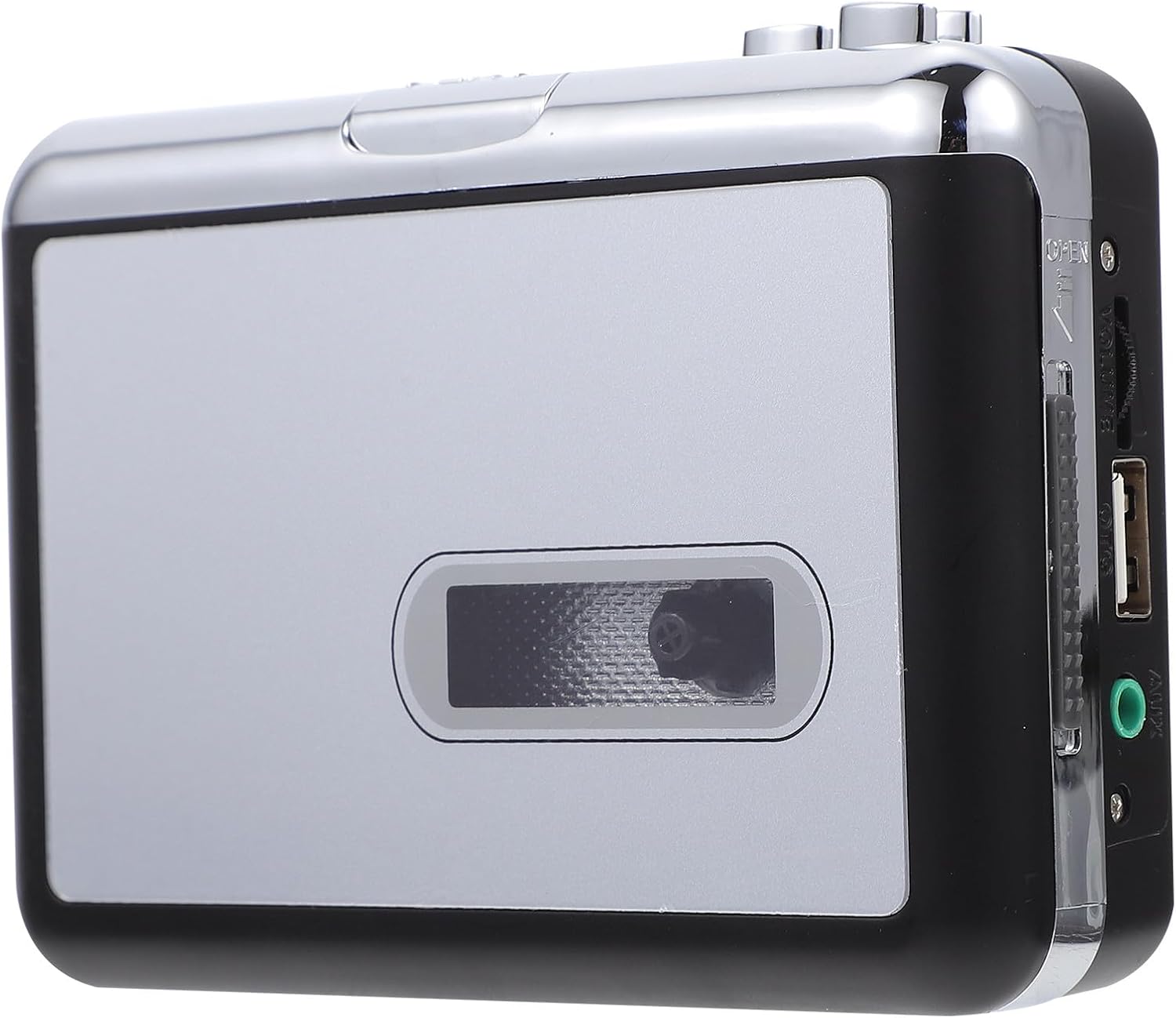 Ipetboom Cassette Tape to Mp3 Converter Metal Player USB Microsd Card Support Music Digital Audio Converter for Portable Use