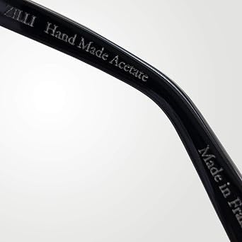 ZILLI 60005 C03 Eyeglasses for Men Rectangular Titanium Eyewear Acetate Frame