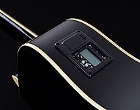 Vista 7 de Oscar Schmidt Guitarra acústica de 6 cuerdas, derecha, Vintage Sunburst (OD45CEVSB-W)