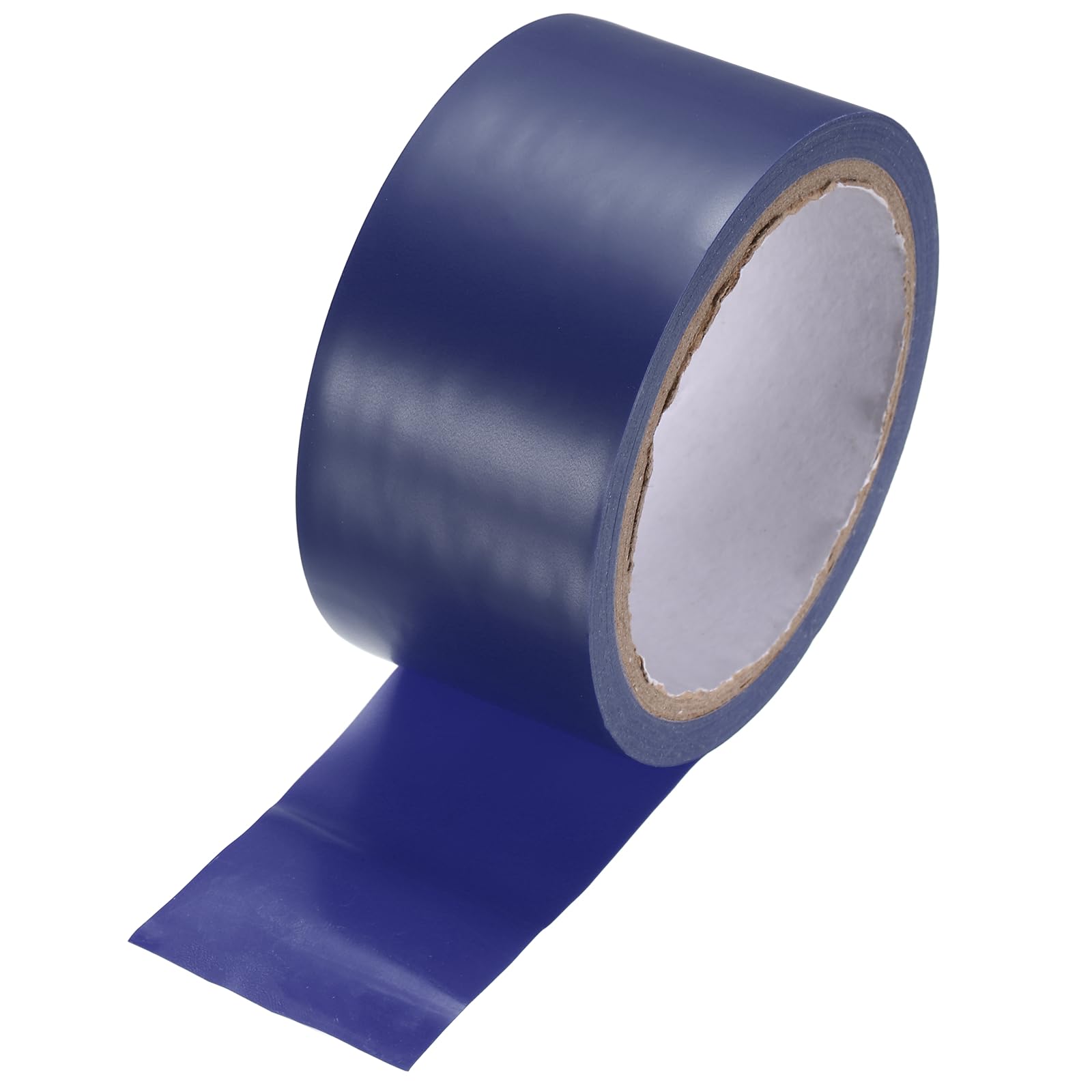 sourcing map Vinyl Floor Tape 48mm x 16.5m Non-Abrasive Floor Marking Tape Outdoor Playing Field Marking Equipment for Warehouse Gyms Athletics Restaurants, Blue