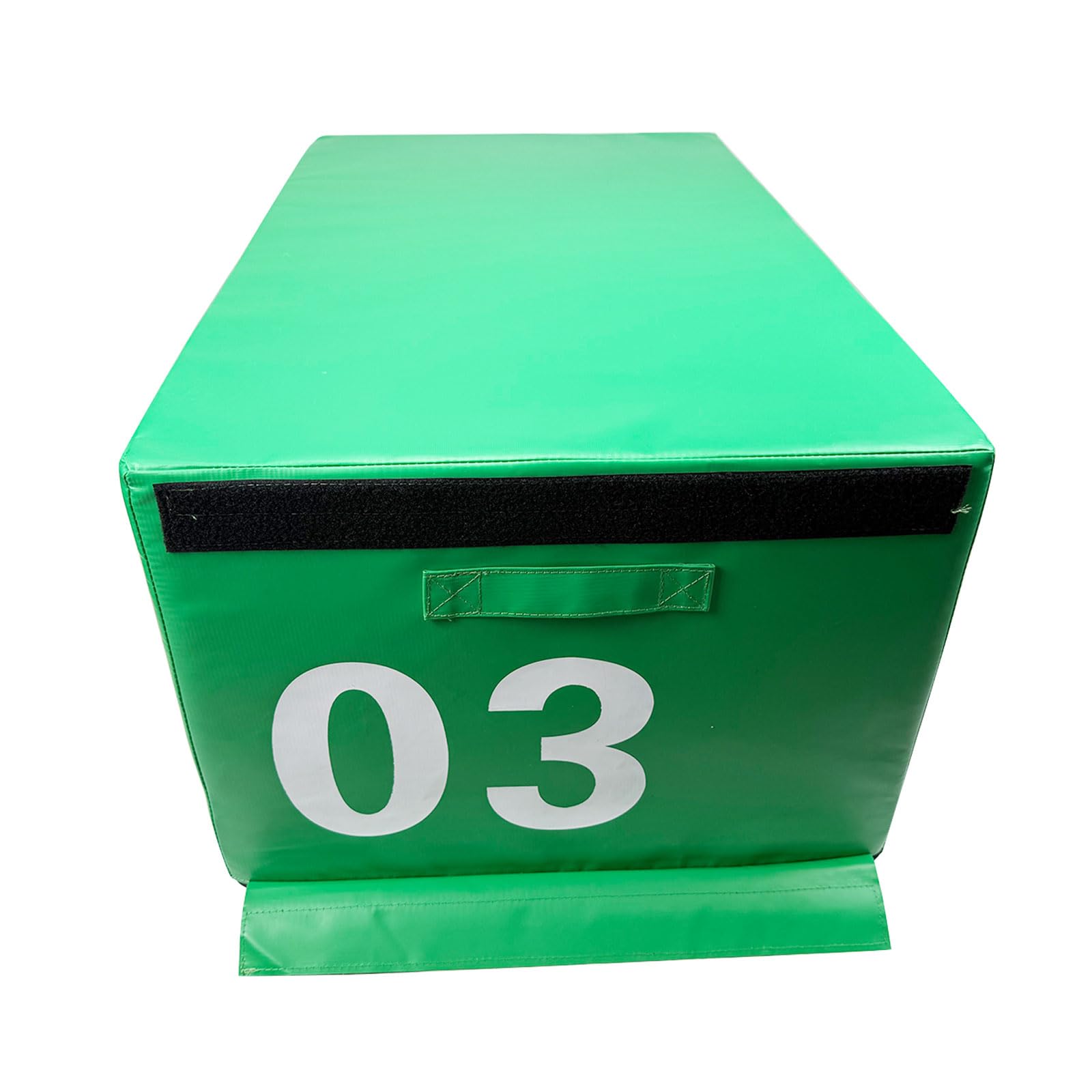 Yinian Scatola di Salto di Allenamento Plyo Box Jump Pliometria Morbida 4 in 1 Attrezzo per la Palestra in Casa Antiscivolo Non Shock per Adulti e Bambini Crossfit, Sal(Color:Green 90x55x40cm)