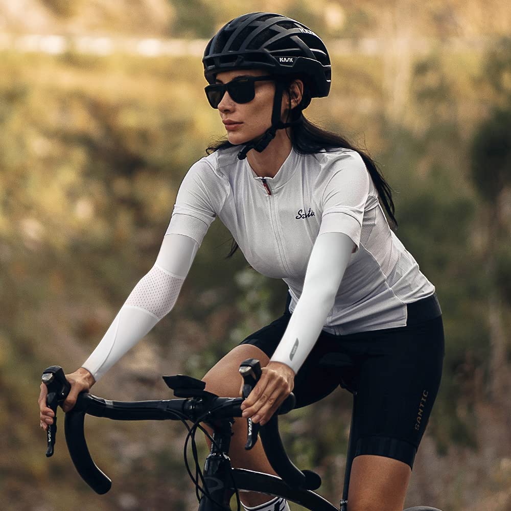 Manga Brazo Protección Solar Hombres y mujeres ciclismo mangas de mangas sol UV Protección de los deportes transpirables antisunburn mangas for correr trotar Manga De Brazo De Protección Solar(K20L814