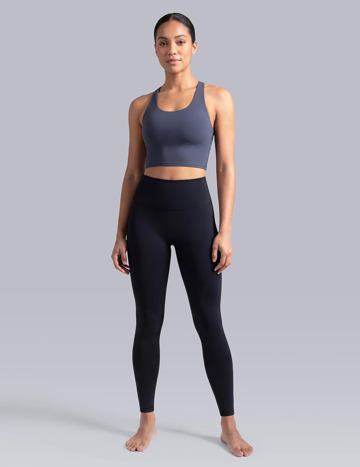 Colorfulkoala Dreamlux No Front Seam Leggings for Women 25"/28" Inseam, High Waisted Buttery Soft Yoga Pants