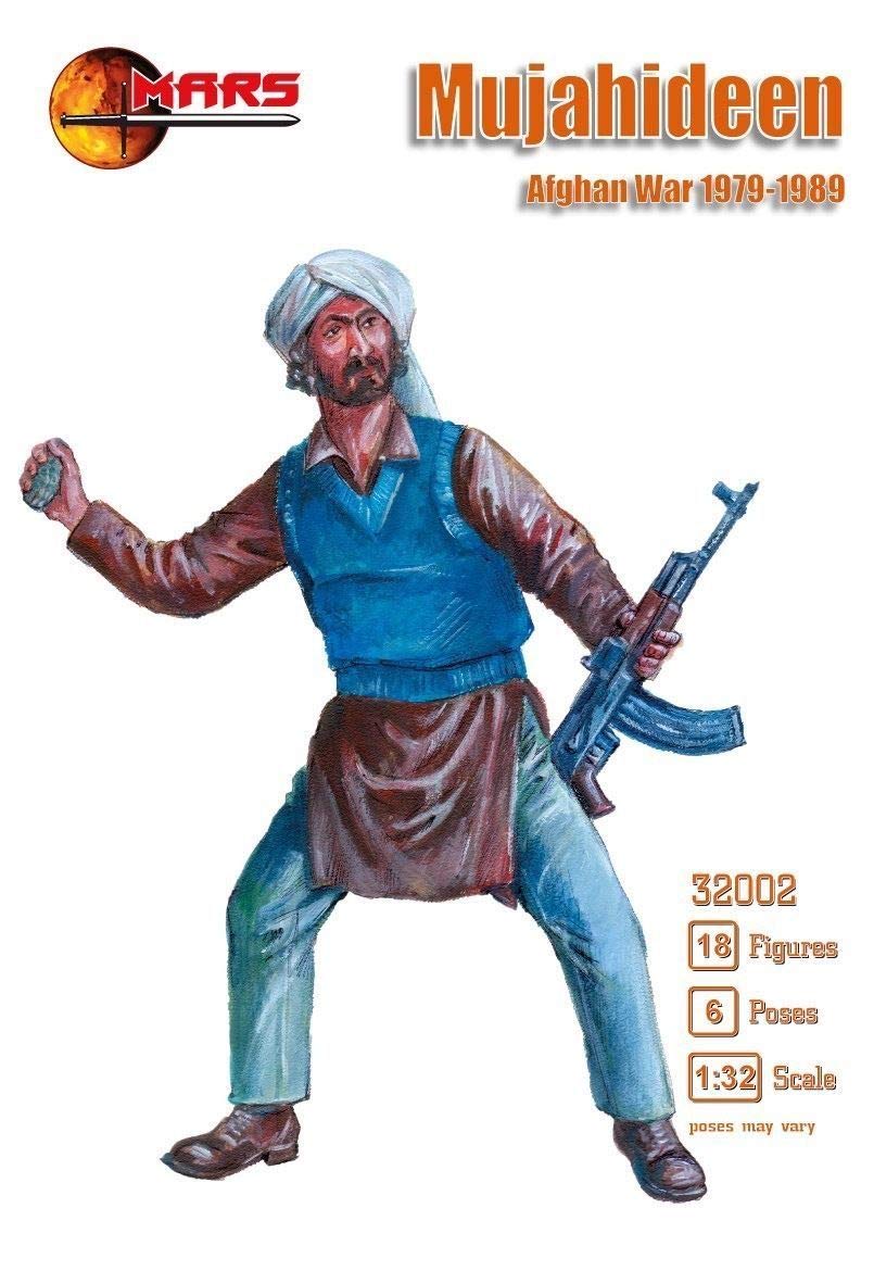 Amazon.com: Mars Figures 32002-1/32 Mujahideen, Afghan War 1979