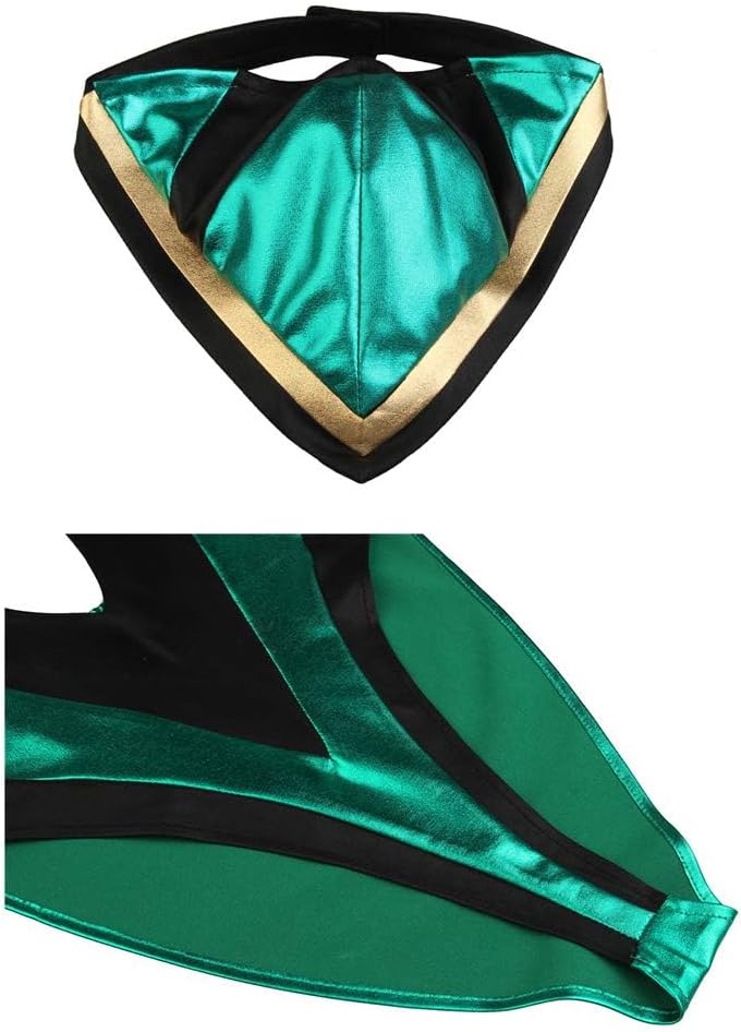 CosplayDiy Women's Suit for Game MK X Jade Cosplay Costume