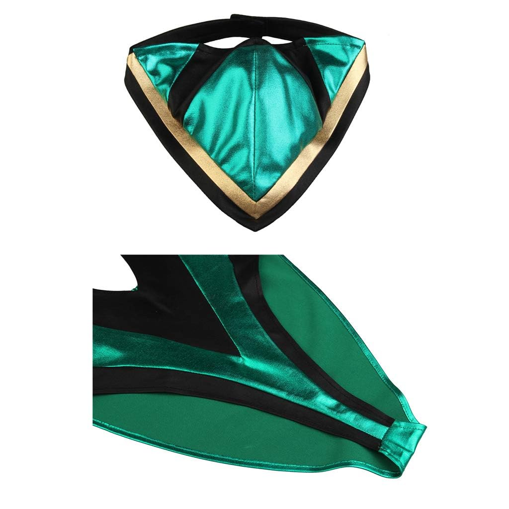 CosplayDiy Women's Suit for Game MK X Jade Cosplay Costume