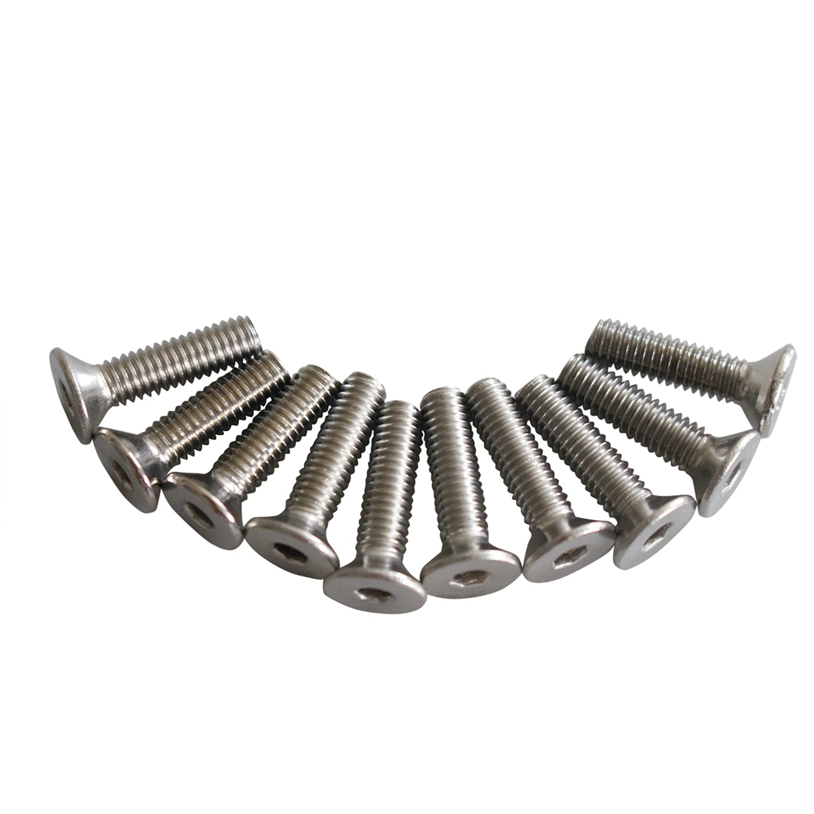 Cup Head Bulloni A Esagono Incassato M3 3mm X 4 5 6 7 8 910 12 14 22 25 28 30 95 100mm Vi A Brugola A Testa Piatta In Acciaio Stianless 304 Viti Esagonali Per Legno