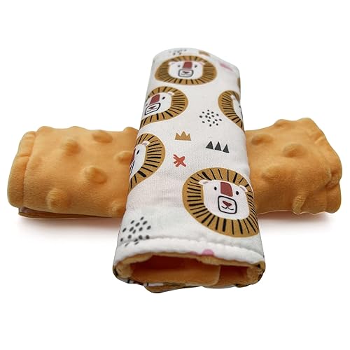 Miniatura 7 de Funda para el cuello del asiento del coche del bebé, cubierta de la correa del asiento del coche, Cojines de cinturón de seguridad, Protectores de