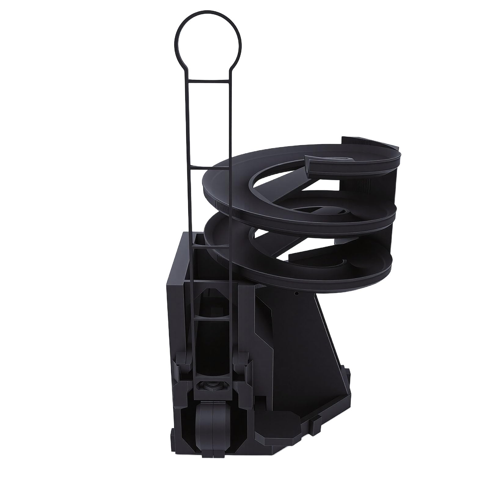 Pongnas Stazione di Ricarica da 3 Pollici con Orologio Digitale – Supporto Rapido da 15 W per Smartwatch e – Tappetino di Ricarica da Tavolo Verticale – Ingresso