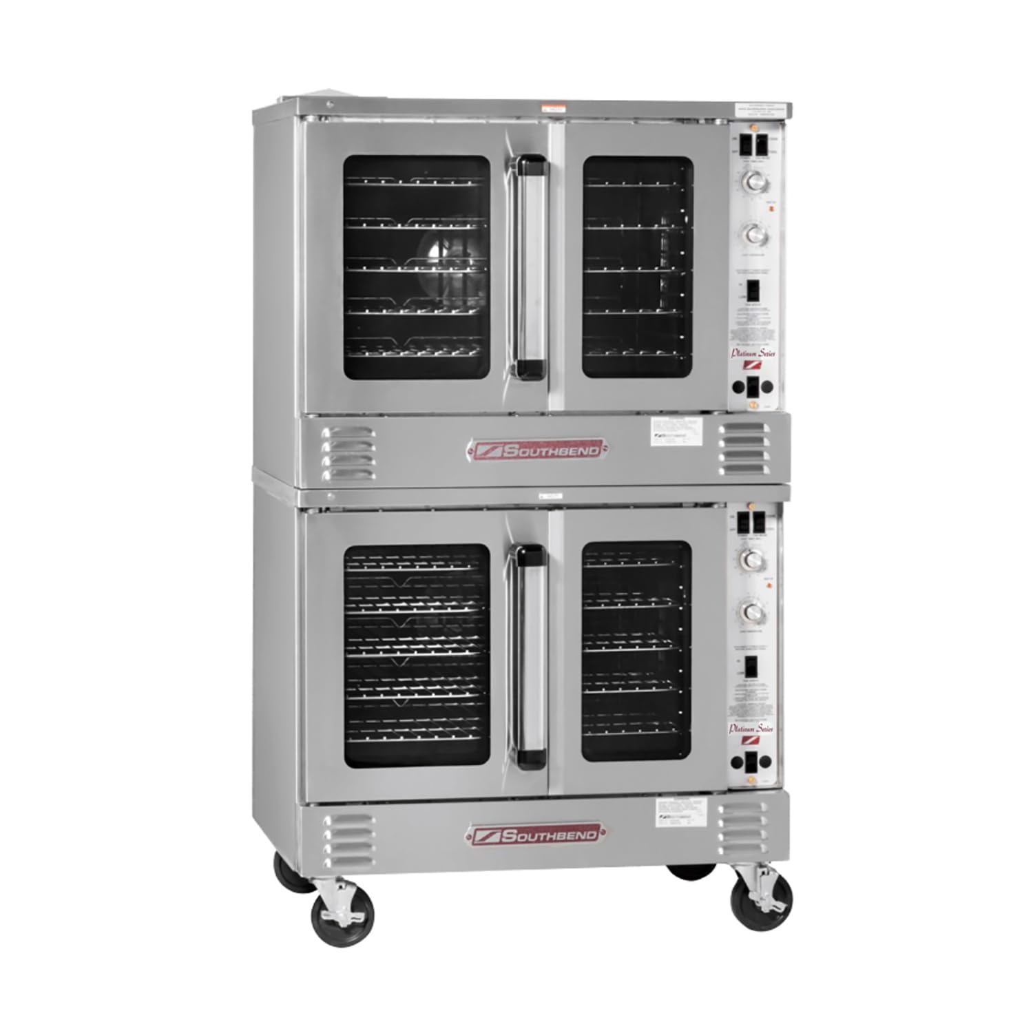 Platinum Double Full Size Natural Gas Convection Oven by Generic – Model PCG100S/SD