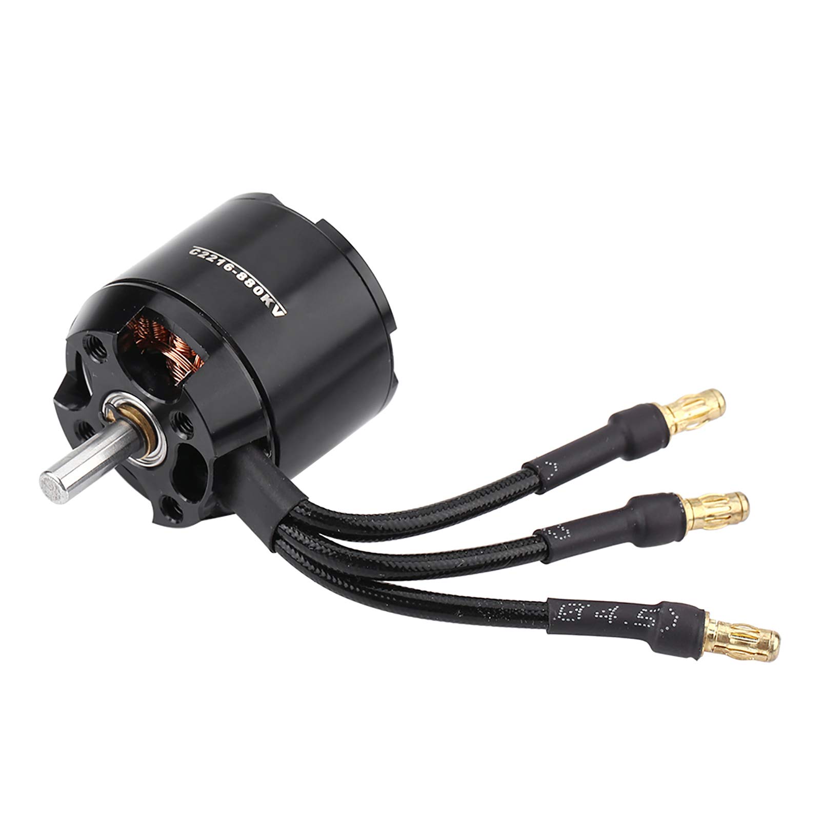 Motor de RC, Potente Motor 2216 880KV para Control Remoto, Diseño Compacto para Modelos RC, para Aviones, Drones y Coches RC