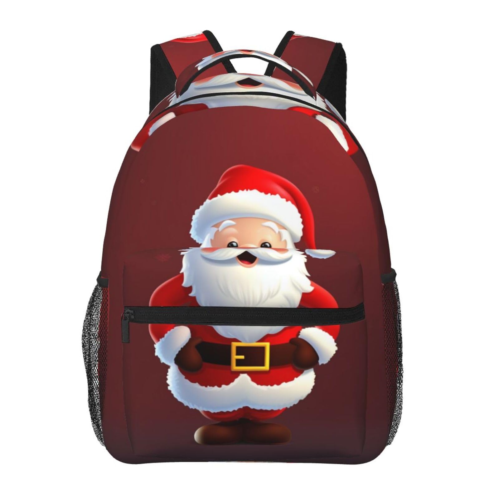 Sac à dos décontracté et léger Père Noël contre la fatigue du dos
