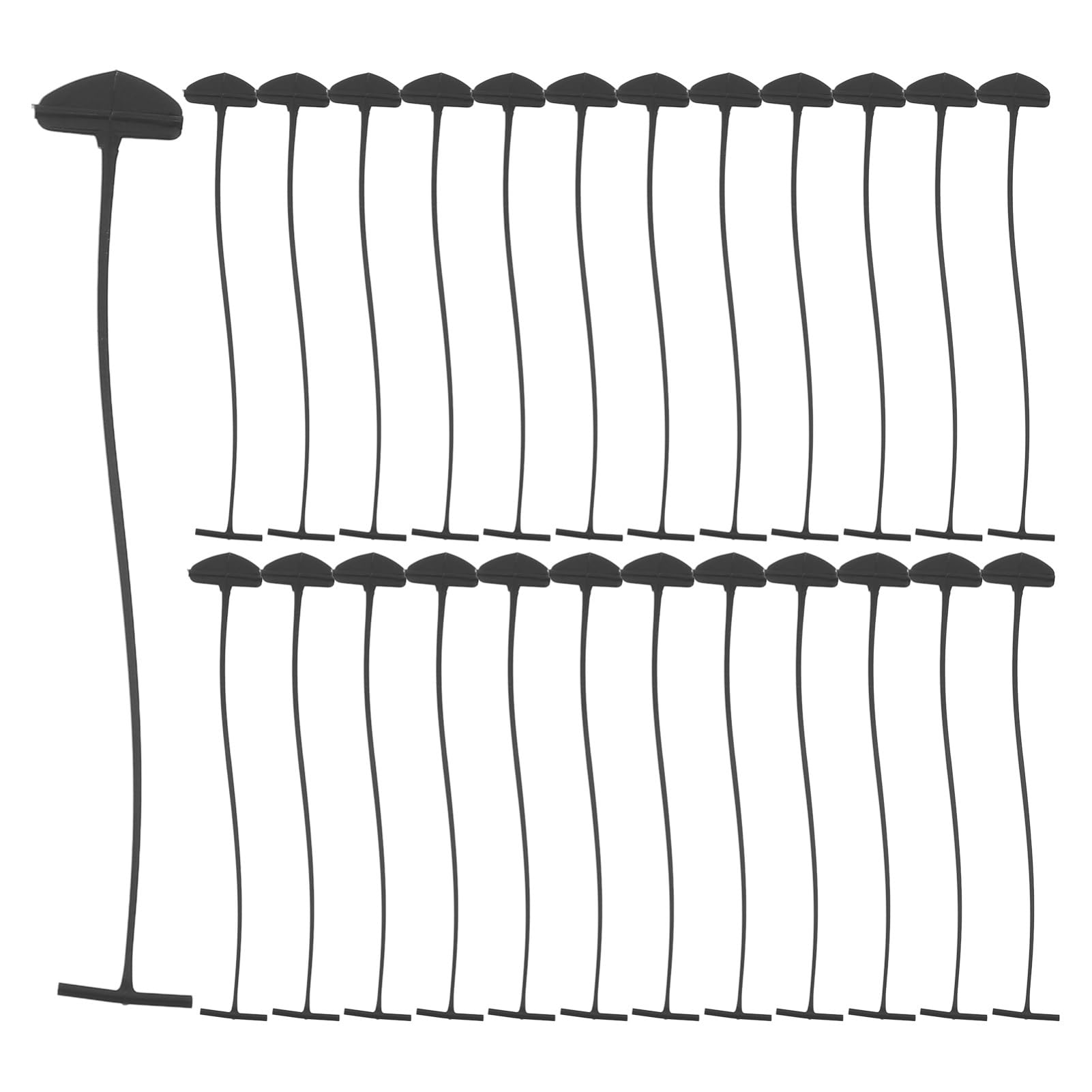 OUNONA 10000 Pcs Tagging Fasteners Tag Refills Clothing Tag Barbs Attachments Tag Fasteners Black