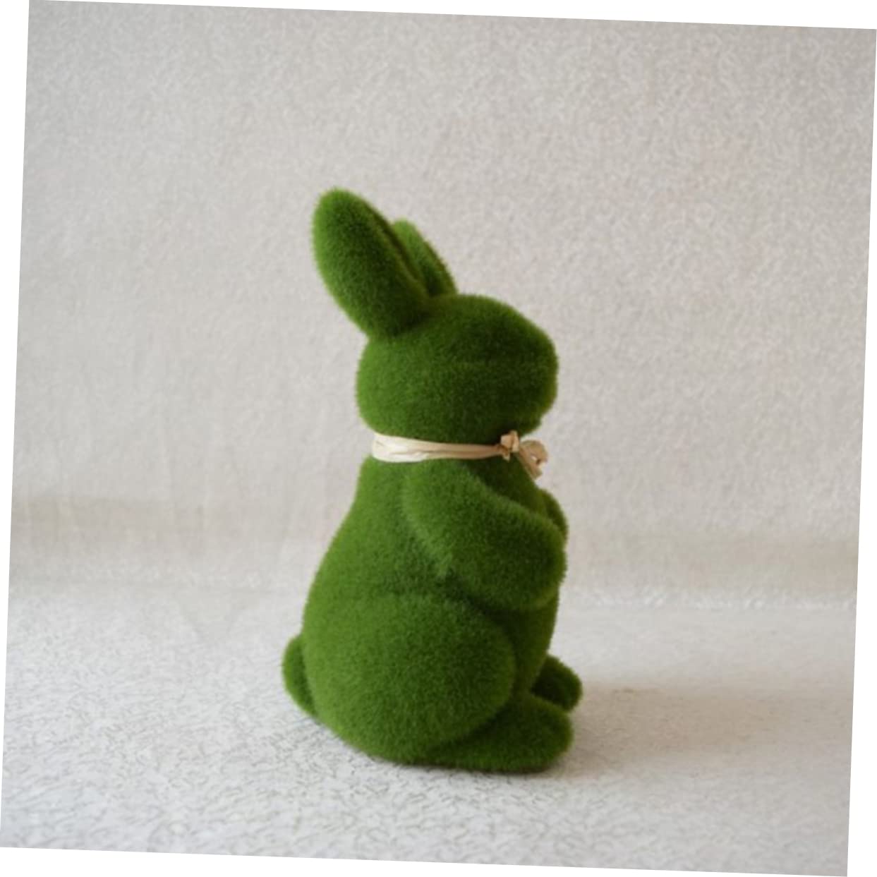 IMIKEYA 8 Pcs Lapin De Pâques Mousse Lapin Figurines Décor Floqué Mini Debout Figurine Accessoires Flocage Photo Ornement Peluche Faux Animal Enfant Mousse