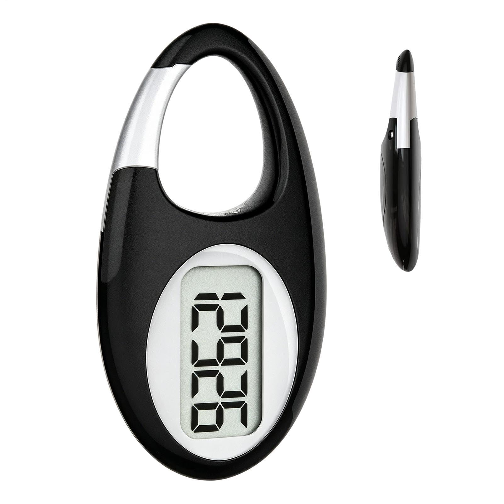 Step Counter - Simple Portable Accurate Digital Equipment, Simple Pedometer for Walking, Running, Jogging, Hiking, Outdoor Exercise, Sports, Workout, Health