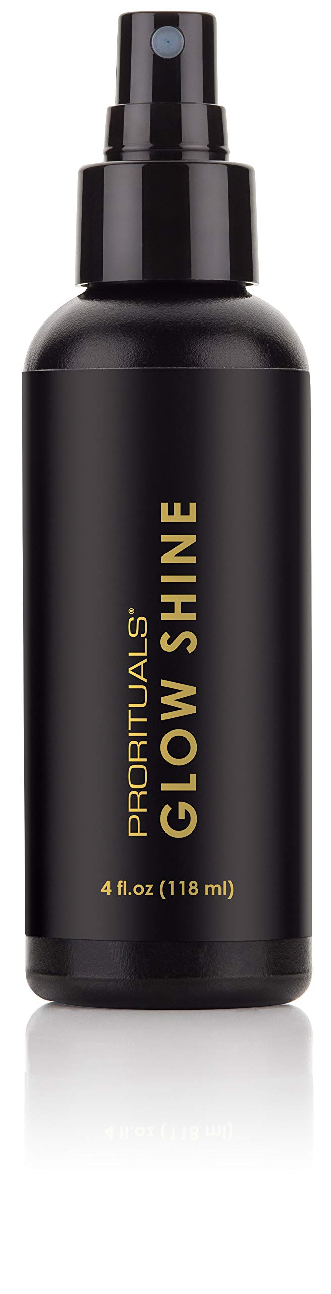 Prorituals Hair Spray, Hair Styling for Men and Woman, Glow Shine Spray - Lightweight Hair Shine Spray with Heat Protection & Frizz Control, Adds Instant Shines, 4 fl oz