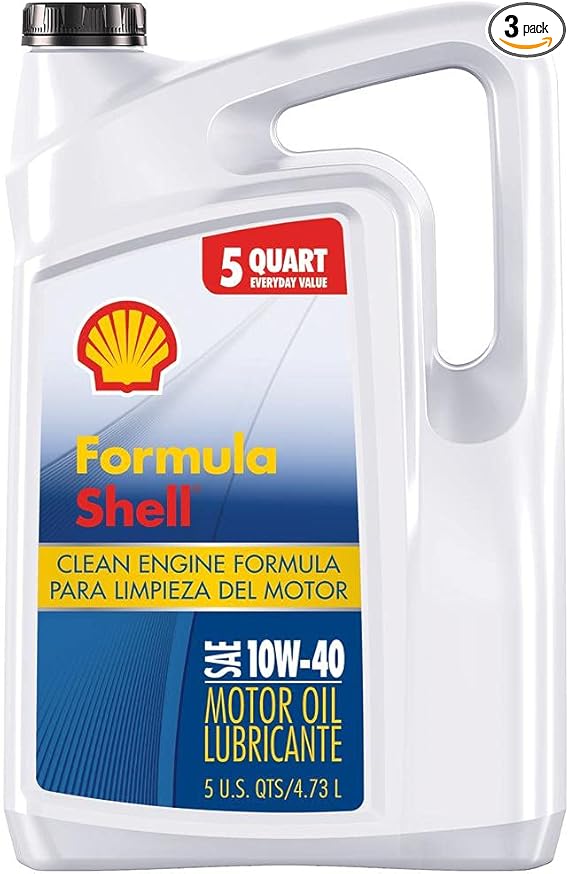 Amazon Com Formula Shell 550045248 3pk 10w 40 Motor Oil Sn 5 Quart 3 Pack Automotive Amazon Com Formula Shell 550045248 3pk 10w 40 Motor Oil Sn 5 Quart 3 Pack Automotive