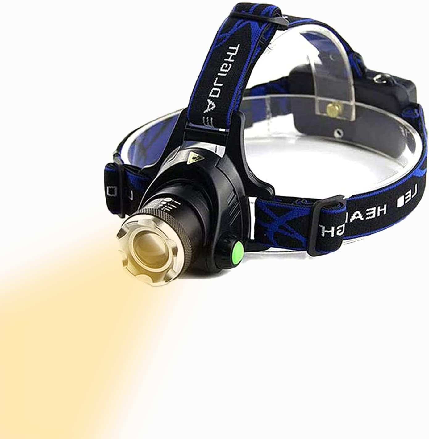 GaiGaiMall Warm Light Headlamp Flashlight Zoomable 3000K