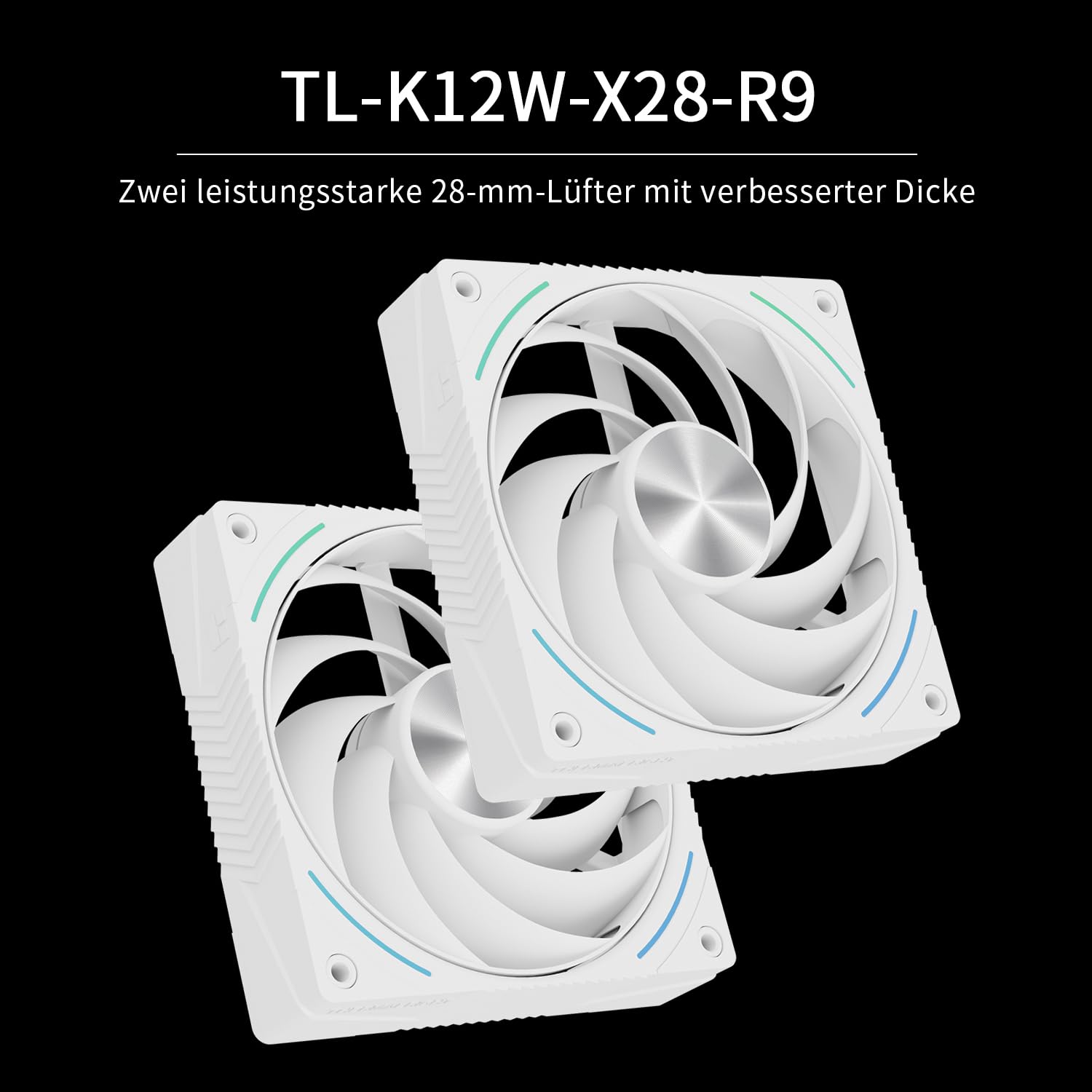 TR Phantom Spirit 120 Vision Snow klimatyzator CPU, radiator biurkowy z podwójnym wentylatorem PWM, chłodzenie ekranu PC o przekątnej 3,95 cala, rozdzielczość 480 x 480, do LGA1851/1700 AM5