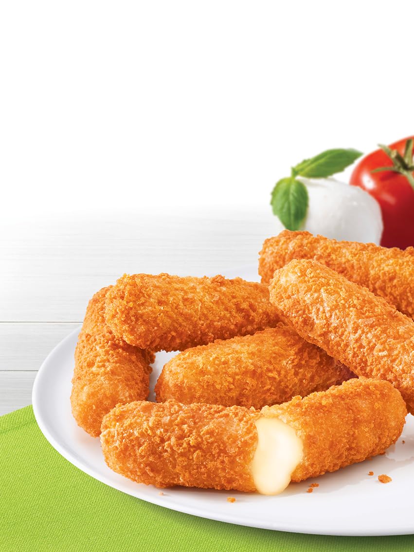 Farm Rich Breaded Mozzarella Cheese Sticks Delicious Frozen 22 oz Party Appetizer Snack Made with 100 Real Mozzarella — view 8