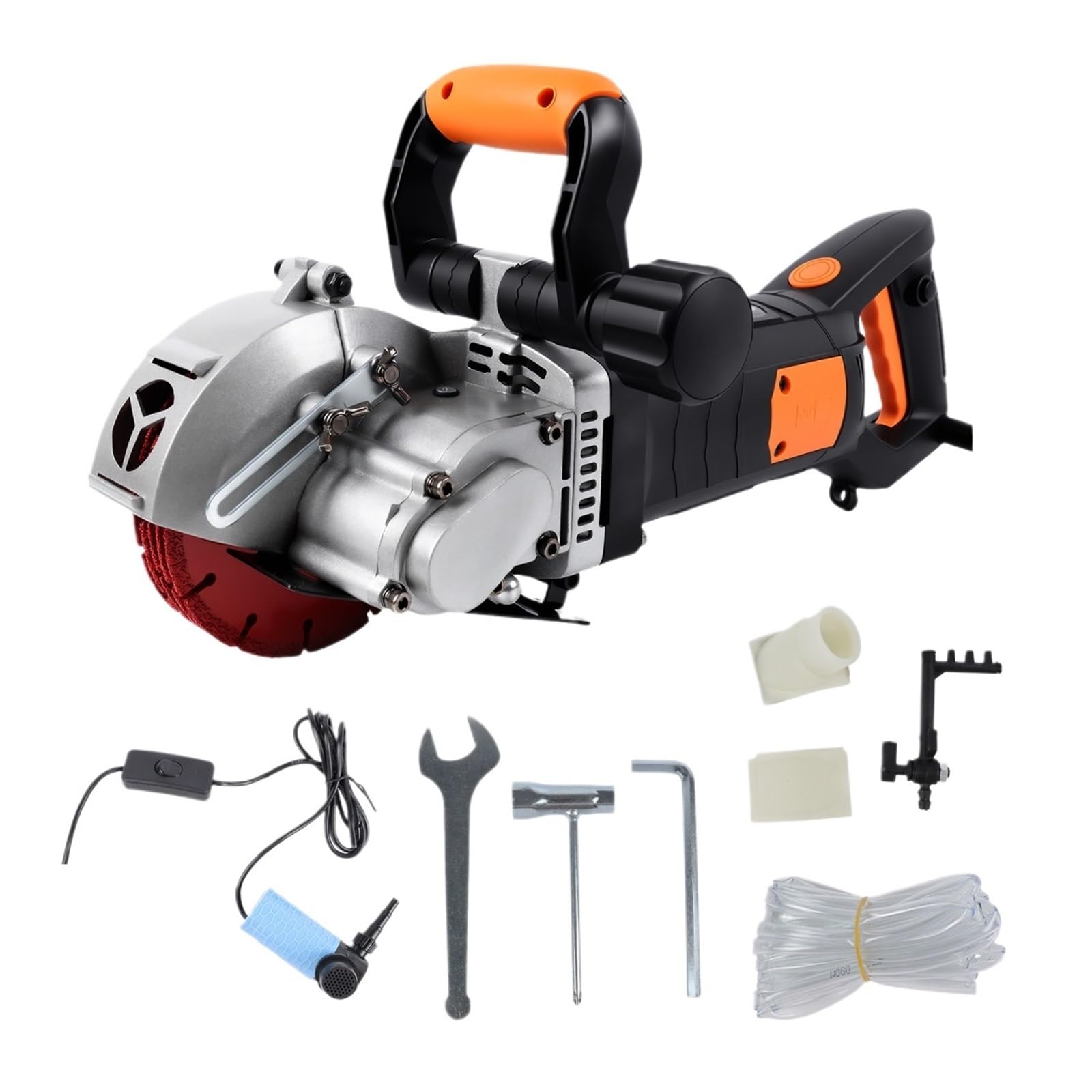Electric Wall Chaser 133mm Steel Concrete Groove Cutting Machine Circular Saw Power Tool Powerful Grooving
