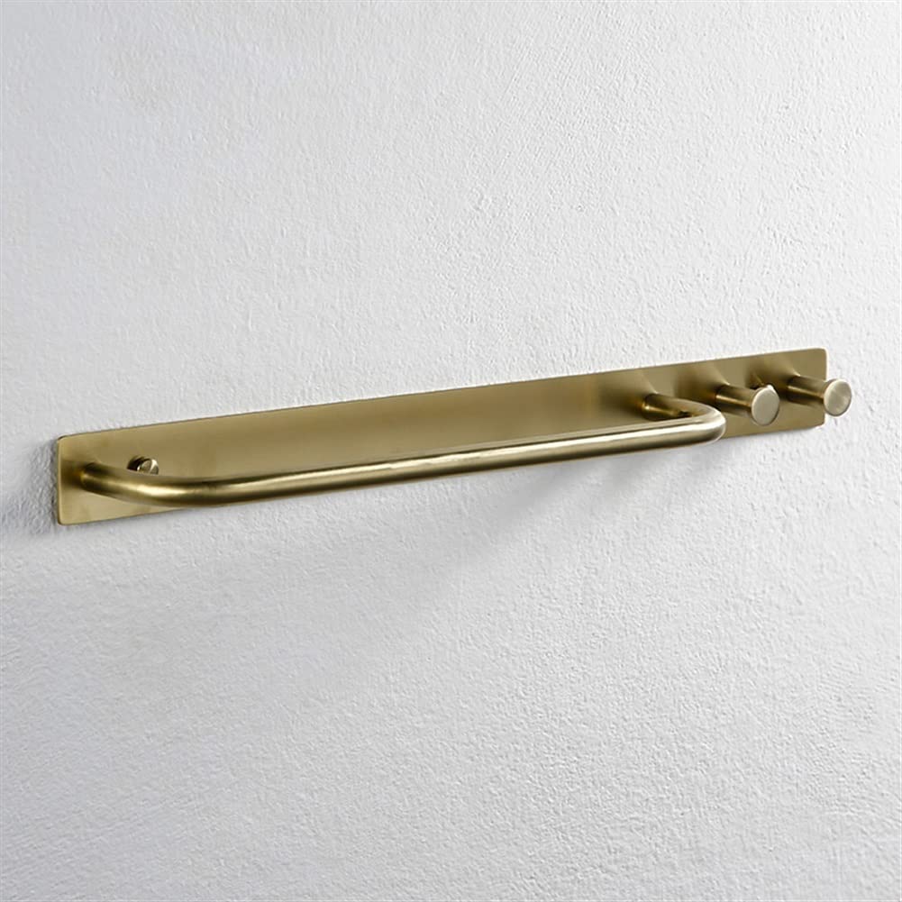 Toallero de Acero Inoxidable 304 Dorado Cepillado, toallero de Cocina, toallero de baño